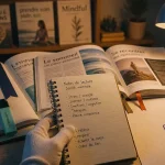 Magazine santé mentale pour veille clinique : carnet et notes de santé mentale