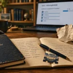 Activité intellectuelle : carnet et quiz sur table