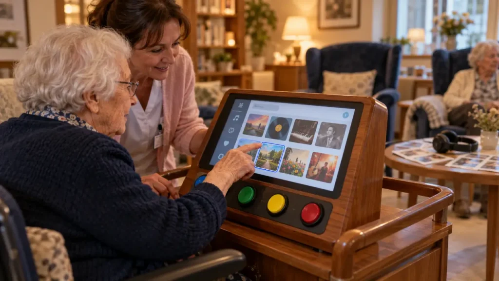 Borne Mélo : de la musique en accès autonome aux ateliers adaptés au grand âge