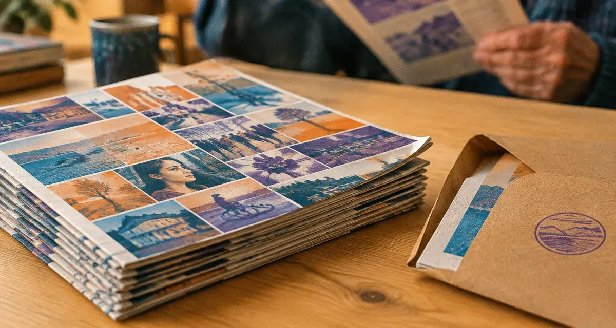 Famileo gazette : gazettes et enveloppe kraft pour grands-parents, 5,99 € par mois