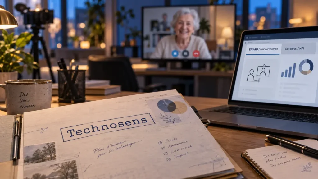 Technosens : seniors connectés ou données d’entreprise, deux activités à distinguer